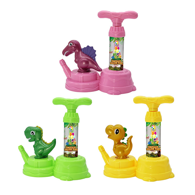 JUQI - Dinosaur Tire Pump 6g × 3 pcs × 12 dp