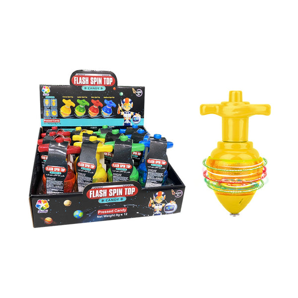 JUQI - Space Flash Spin Top Candy With Light 8g — main product image
