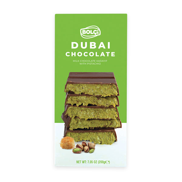 BOLCI- PISTACHIO CHOCO.200gr x 6 pcs x 6 dp