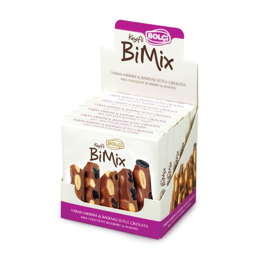 BOLCI-BI MOLA.BLUEBERRY-ALMOND 70gr x 6 pcs x 6 dp