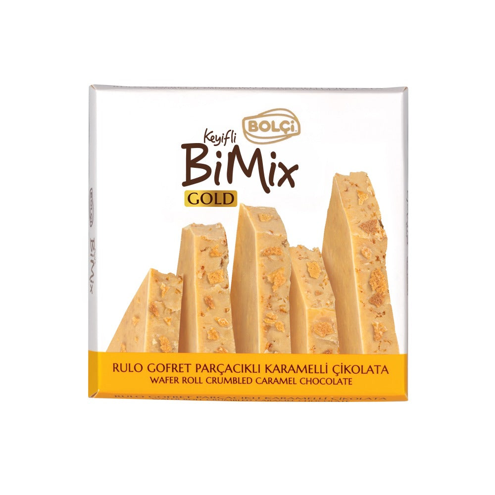 BOLCI-BI MOLA WAFER CARAMEL CHOCOLATE 70gr x 6 pcs x 6 dp