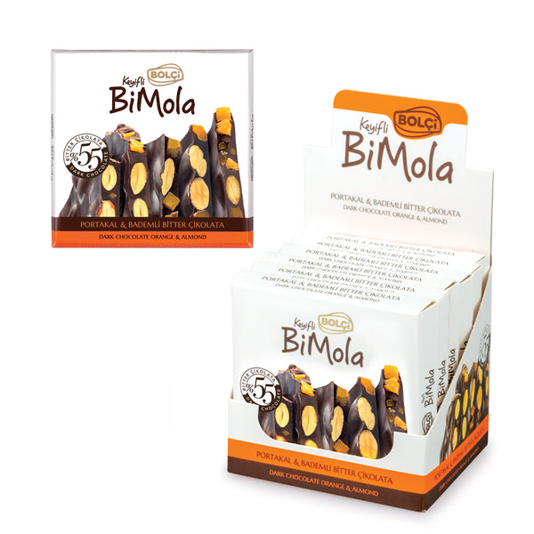 Bolci Dark Choco.Orange-Almond Tablet 70gr x 6 pcs x 6 dp