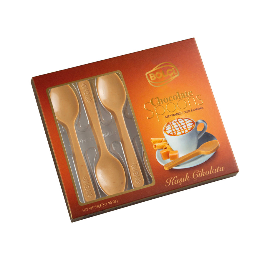 Bolci Spoons Crepe&Caramel 54gr x 12 pcs x 6 dp
