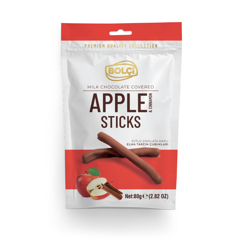 BOLCI - APPLE & CINNAMON 80gr x 12 pcs