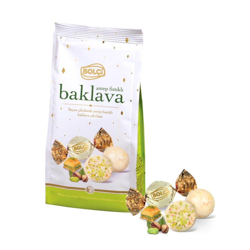 BOLCI-BAKLAVA WHITE CHOCO. 120gr x 6 pcs