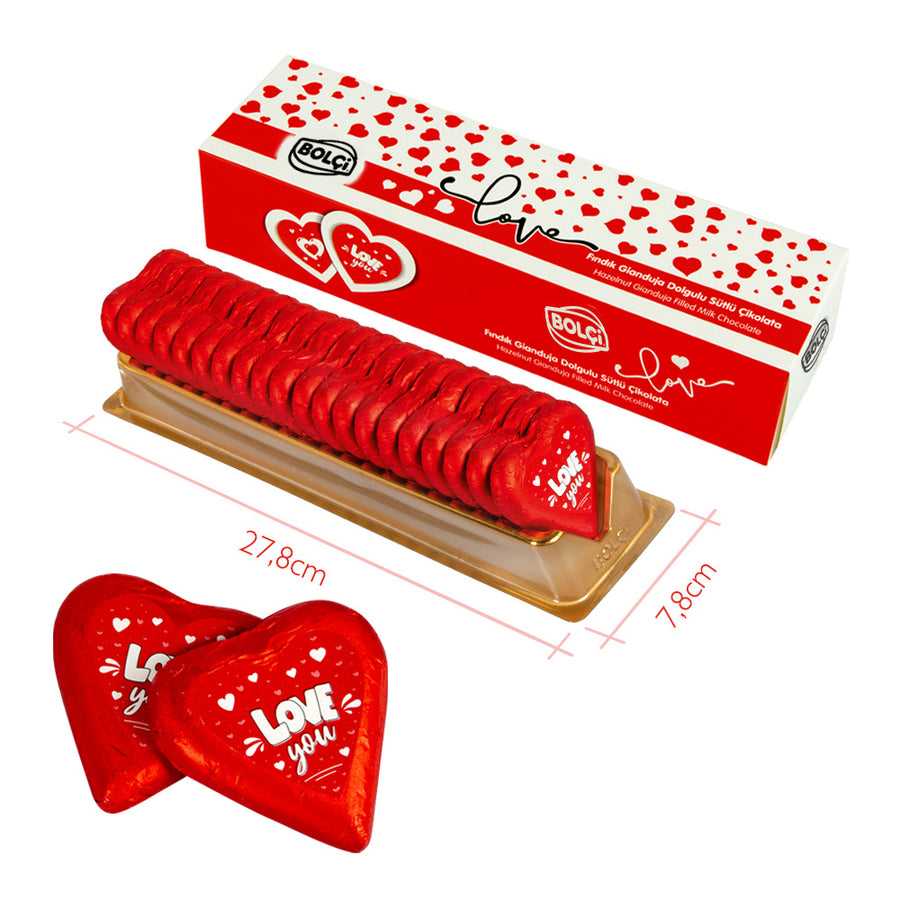 Bolci Gianduja Milk Heart 21gr x 20 pcs x 4 dp