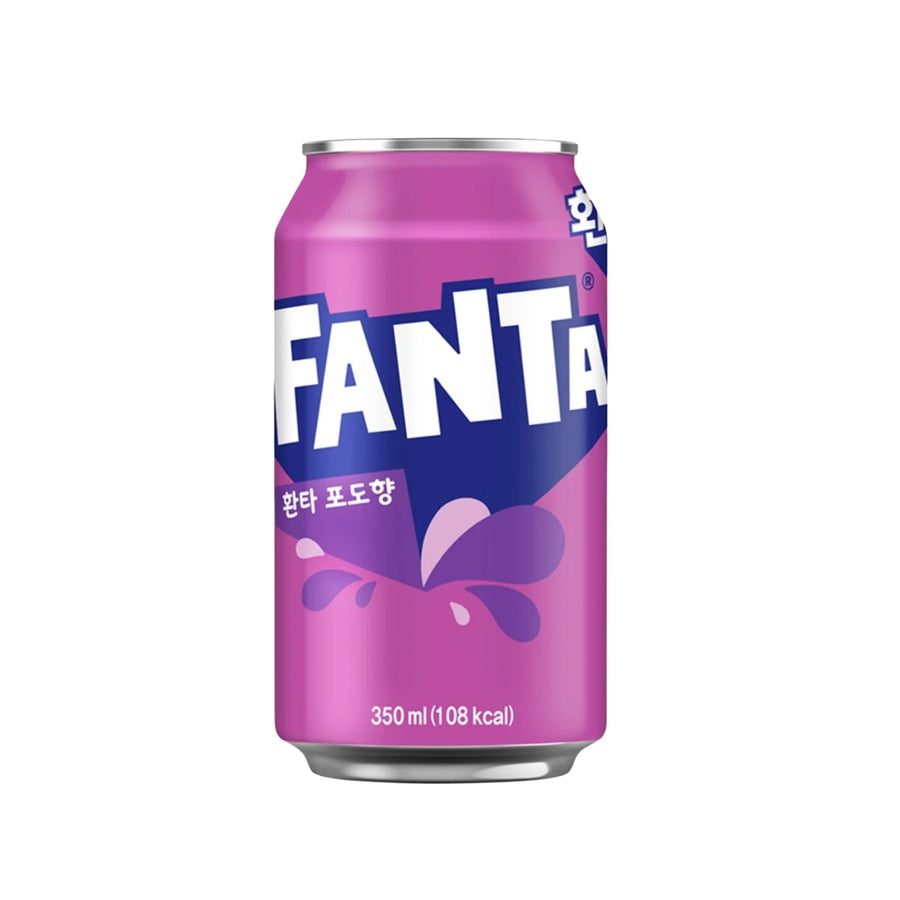 FANTA KOREA GRAPE 350ml x 24 Cans