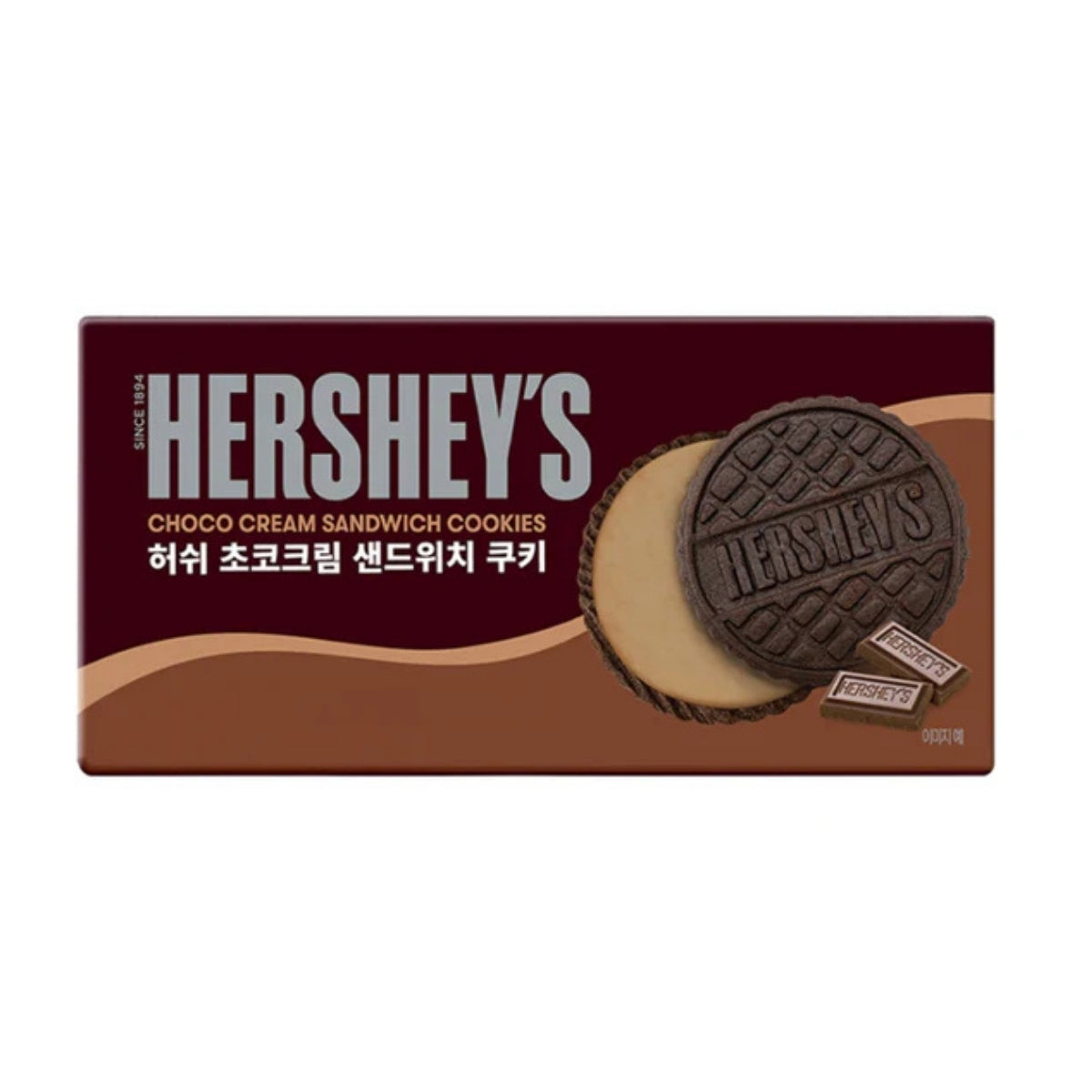 Hershey’s-Choco Cream Sandwich Cookie 75gr x 24 dp