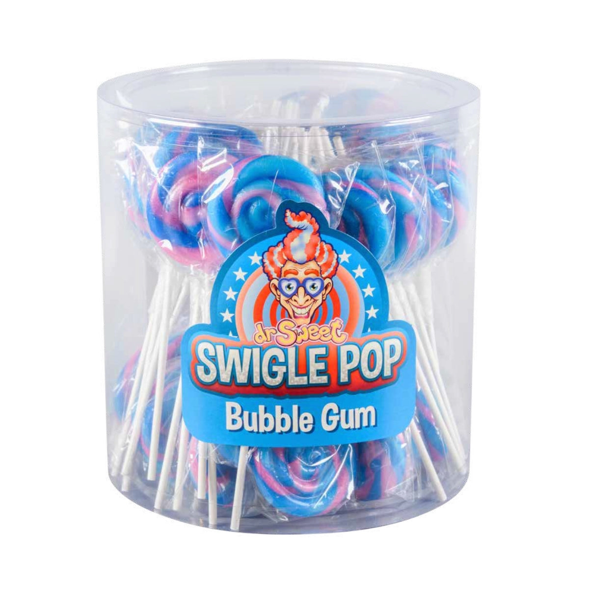 DR.SWEET-MINI POPS-BUBBLE GUM 12gr x 50 pcs x 8 dp