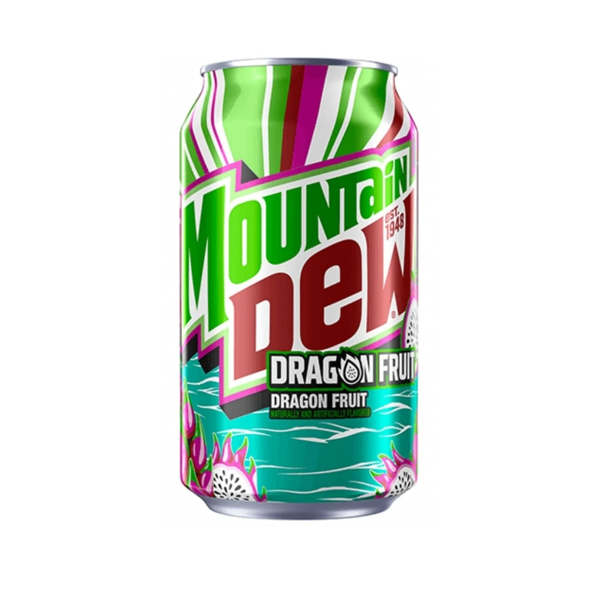 Mountain Dew - Dragon Fruit 355ml x 12 cans