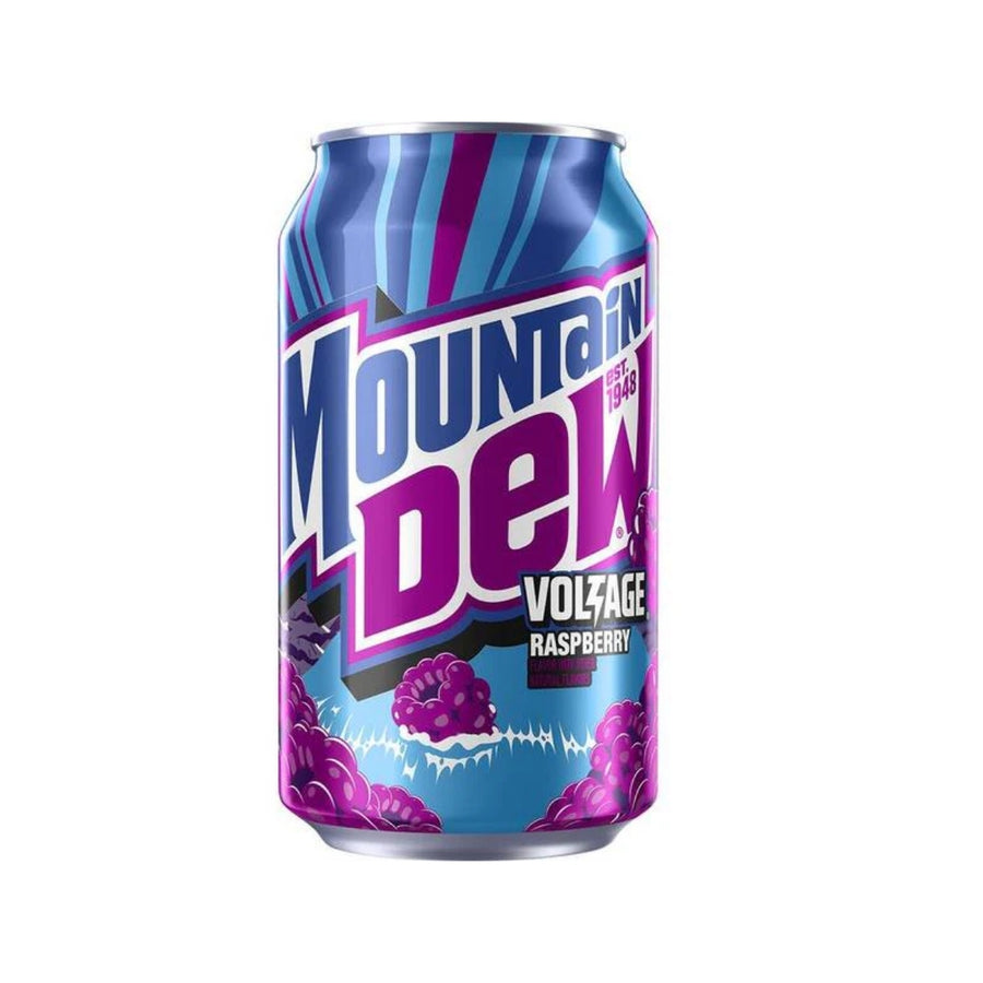 Mountain Dew - Voltage Raspberry 355ml x 12 cans