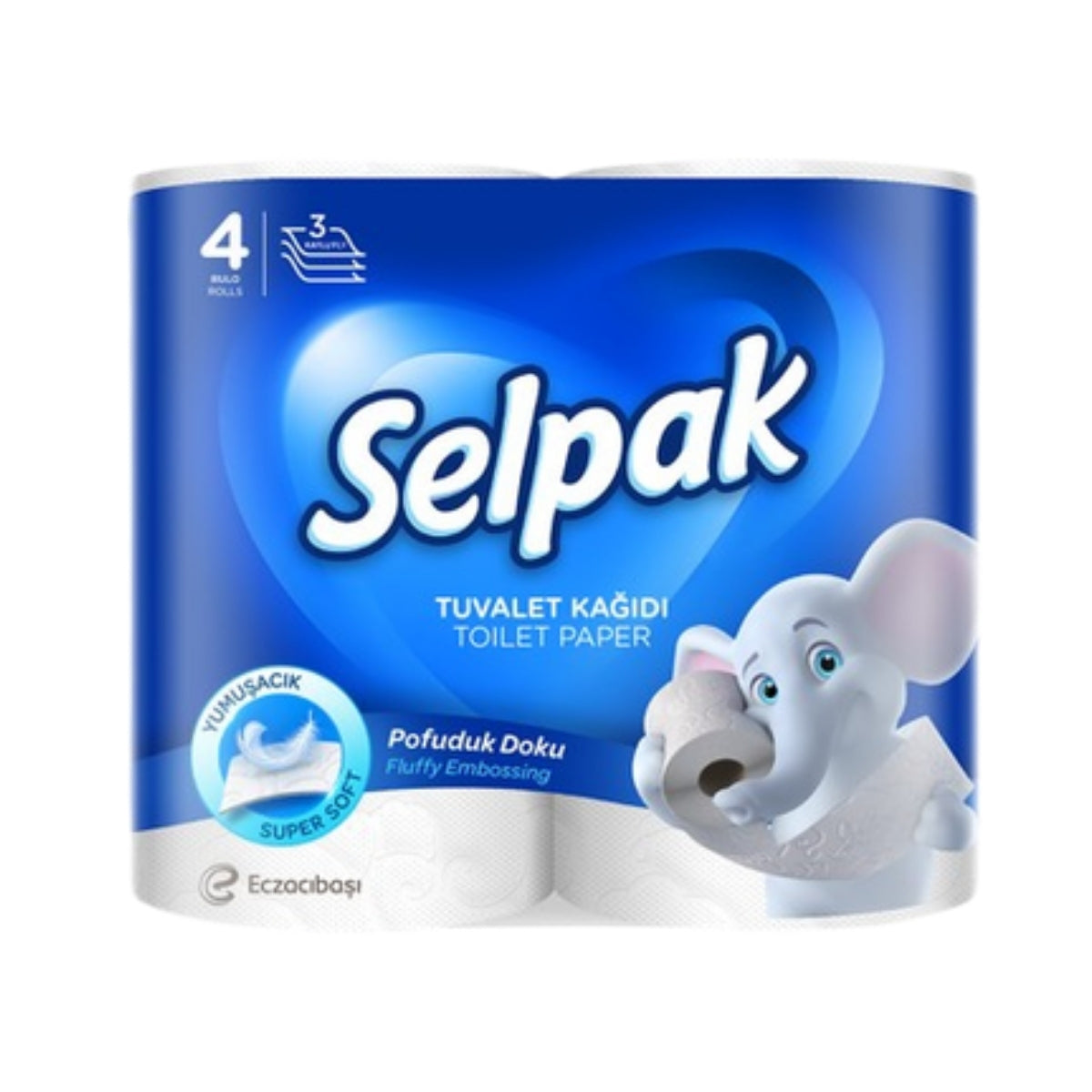 SELPAK TOILET TISSUE 4 ROLL