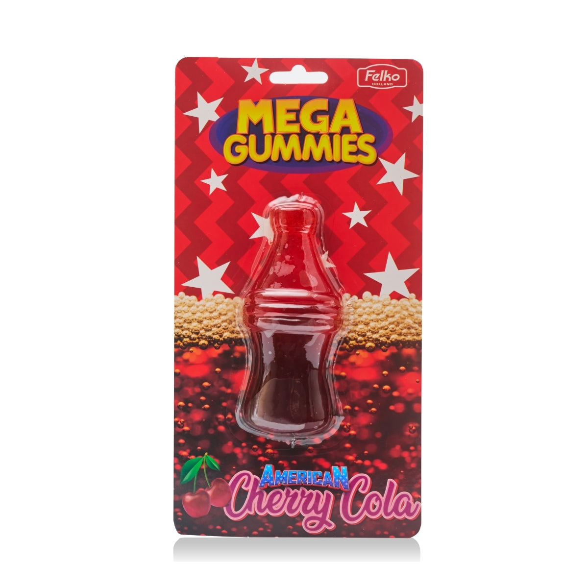 MEGA GUMMIES-AMERICAN CHERRY COLA 120gr x 11 pcs x 2 dp