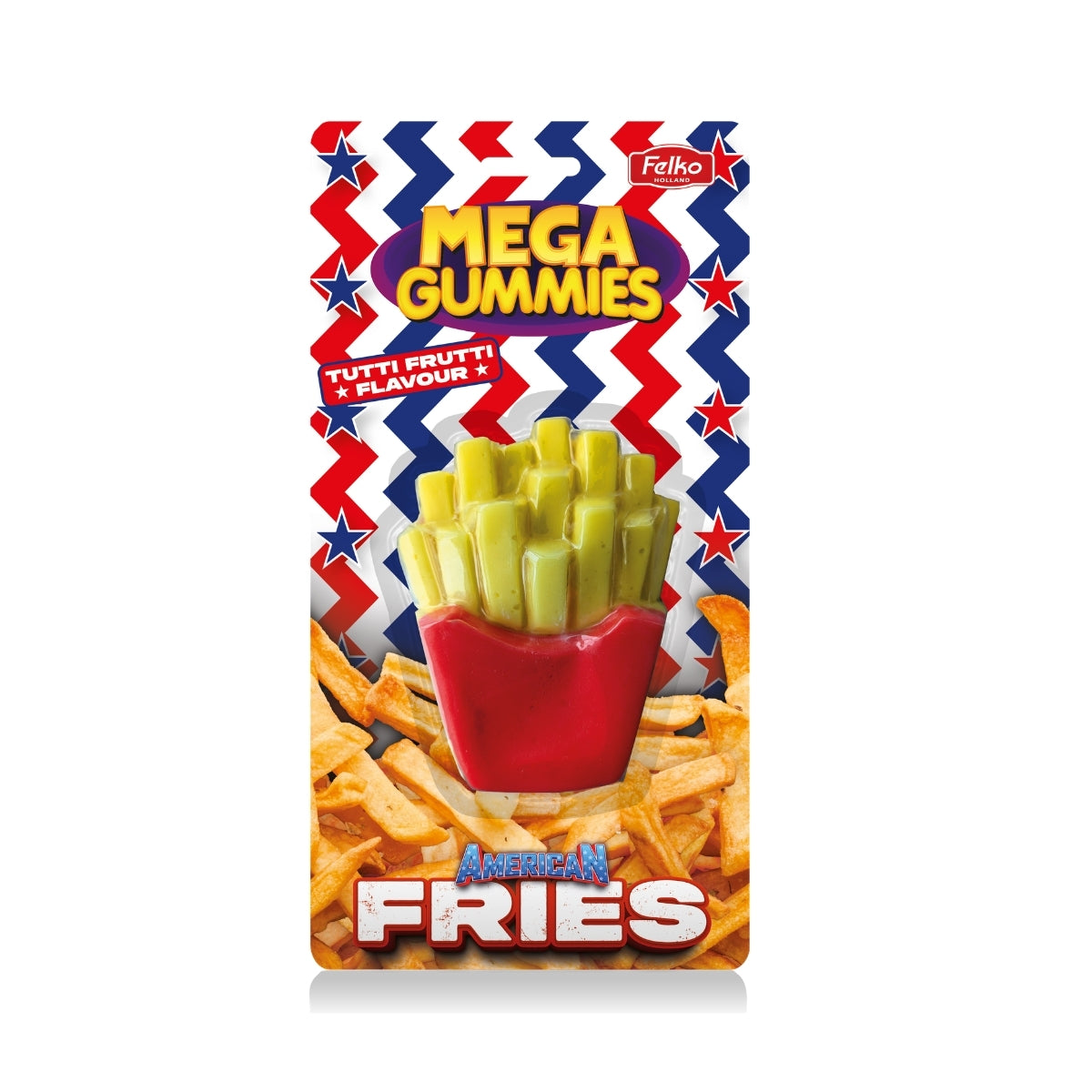 MEGA GUMMIES-AMERICAN FRIES 120gr x 11 pcs