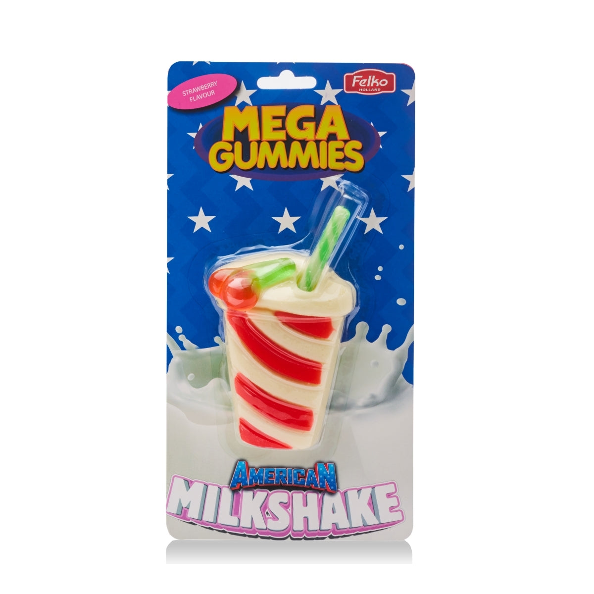 MEGA GUMMIES-AMERICAN MILKSHAKE 120gr x 9 pcs x 2 dp