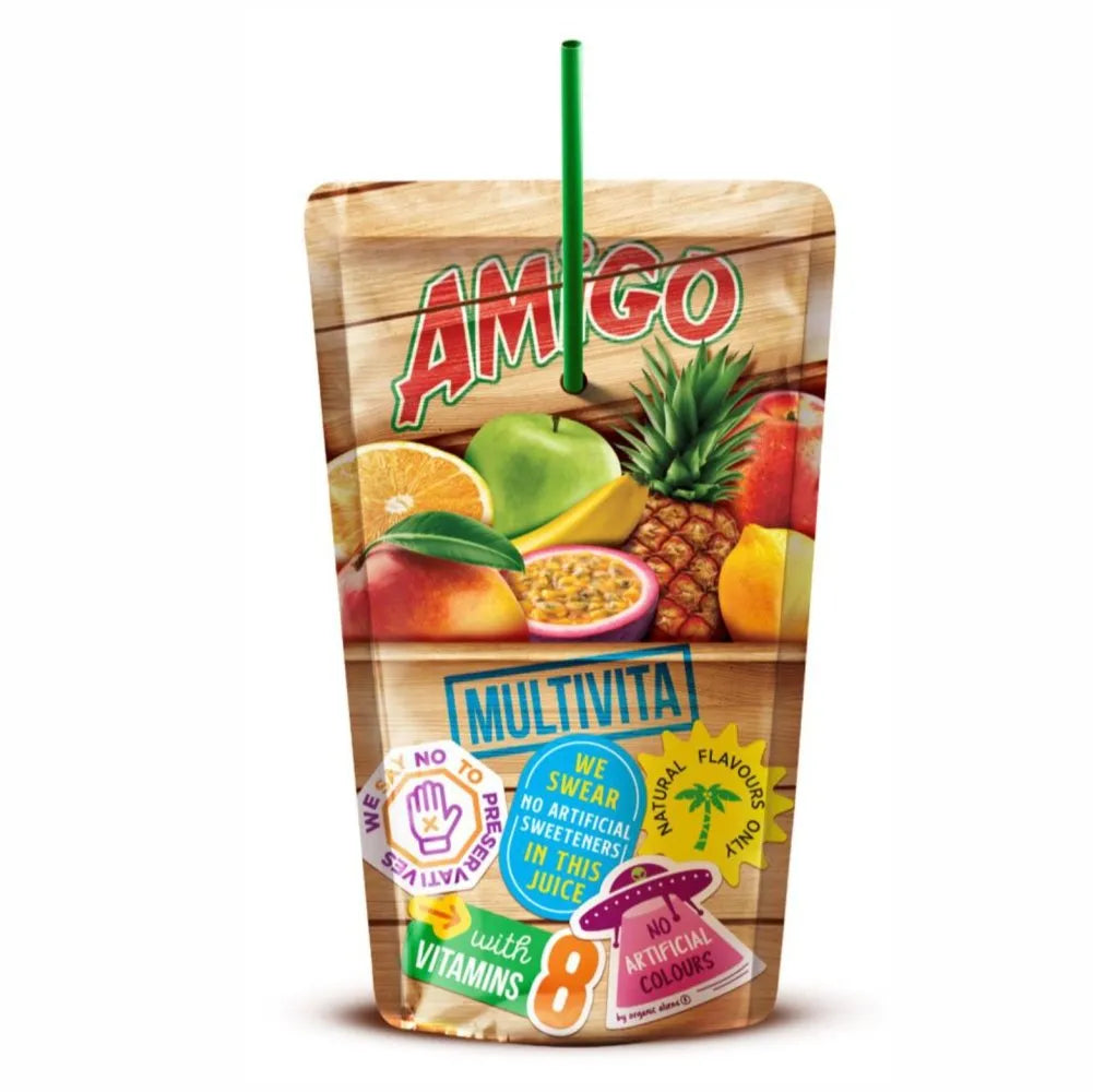 AMIGO-MULTIVITA JUICE 200ml x 8 pcs x 3 dp