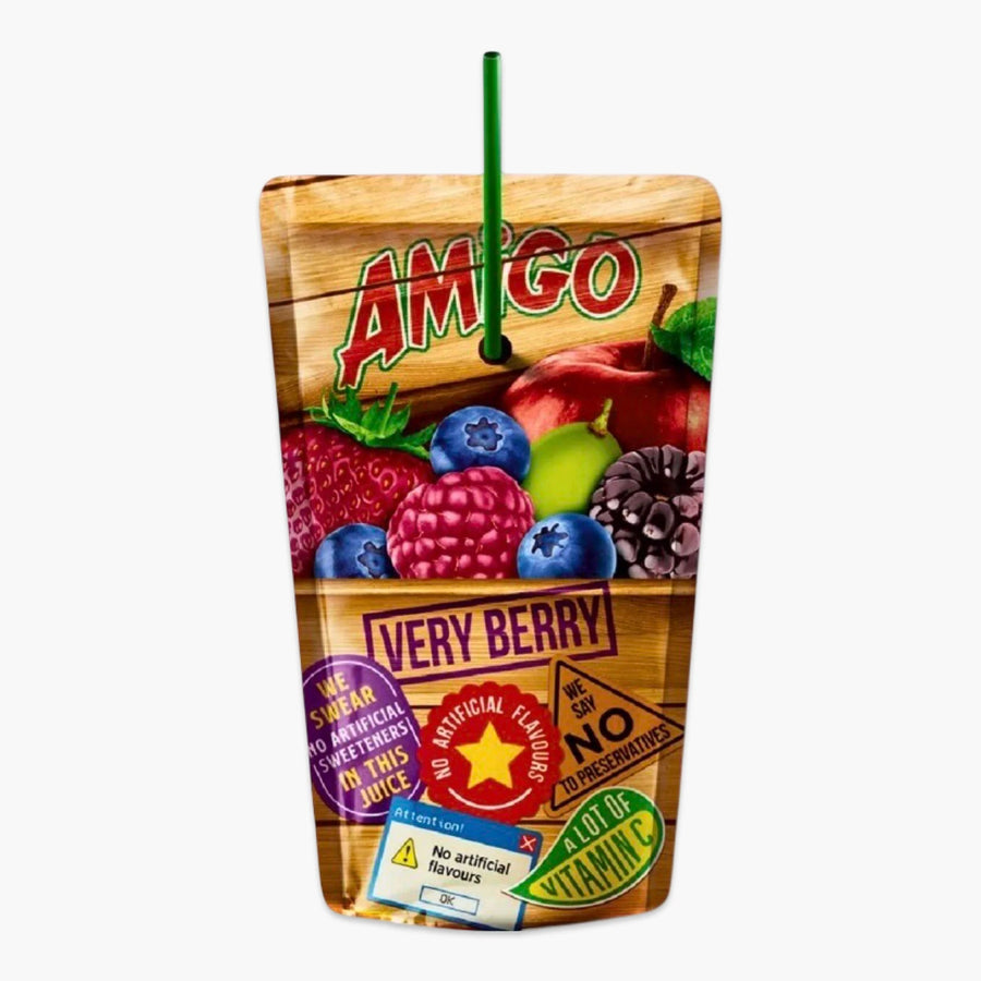 AMIGO-VERY BERRY JUICE 200ml x 8 pcs x 3 dp