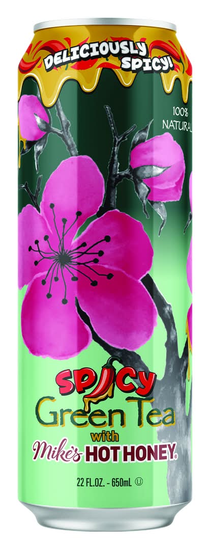 ARIZONA-SPICY GREEN TEA 650ml x 24 cans