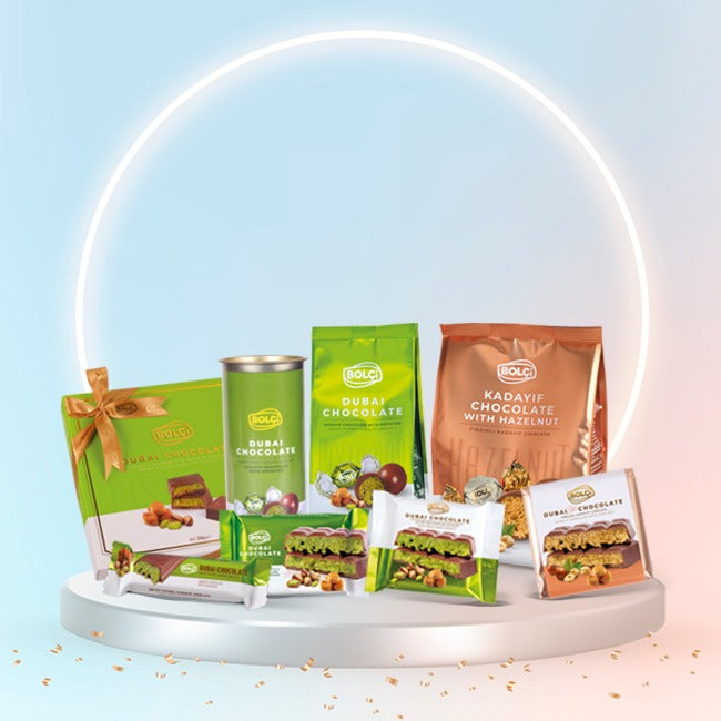 Bolci Dubai chocolate collection