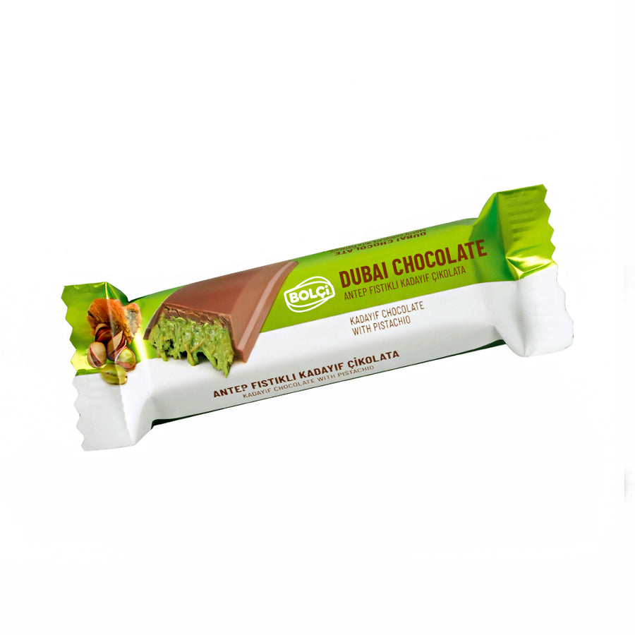 BOLCI - DUBAI CHOCOLATE 30gr x 24 pcs x 4 dp