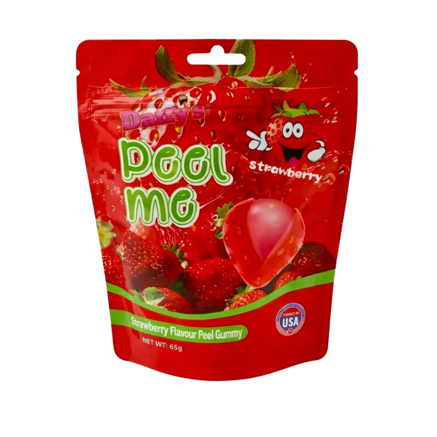 Daffy`s Mystery Peelz Strawberry 65gr x 24 pcs