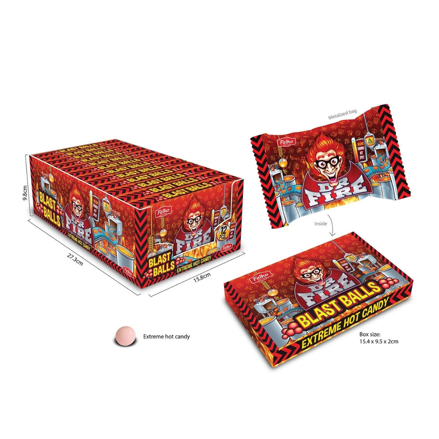 DR.FIRE-BLAST BALLS THEATRE BOX 80gr x 12 pcs x 6 dp