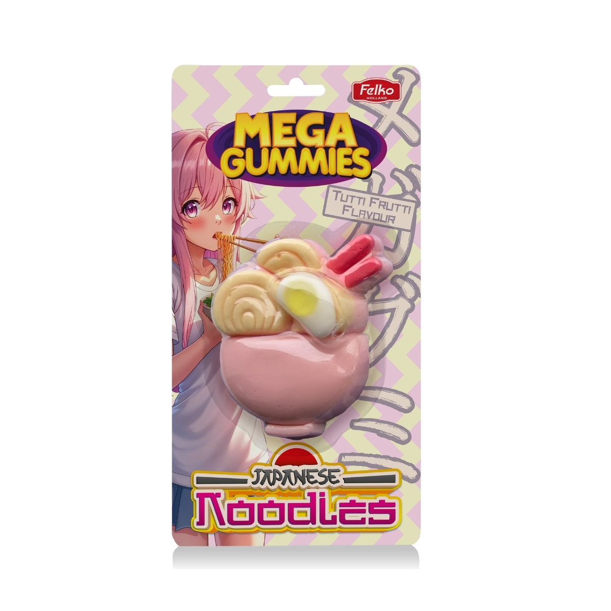 MEGA GUMMIES-JAPANESE NOODLES 120gr x 10 pcs x 2 dp