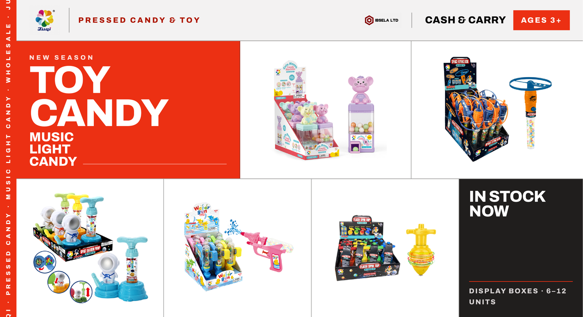 JUQI candy and toy products