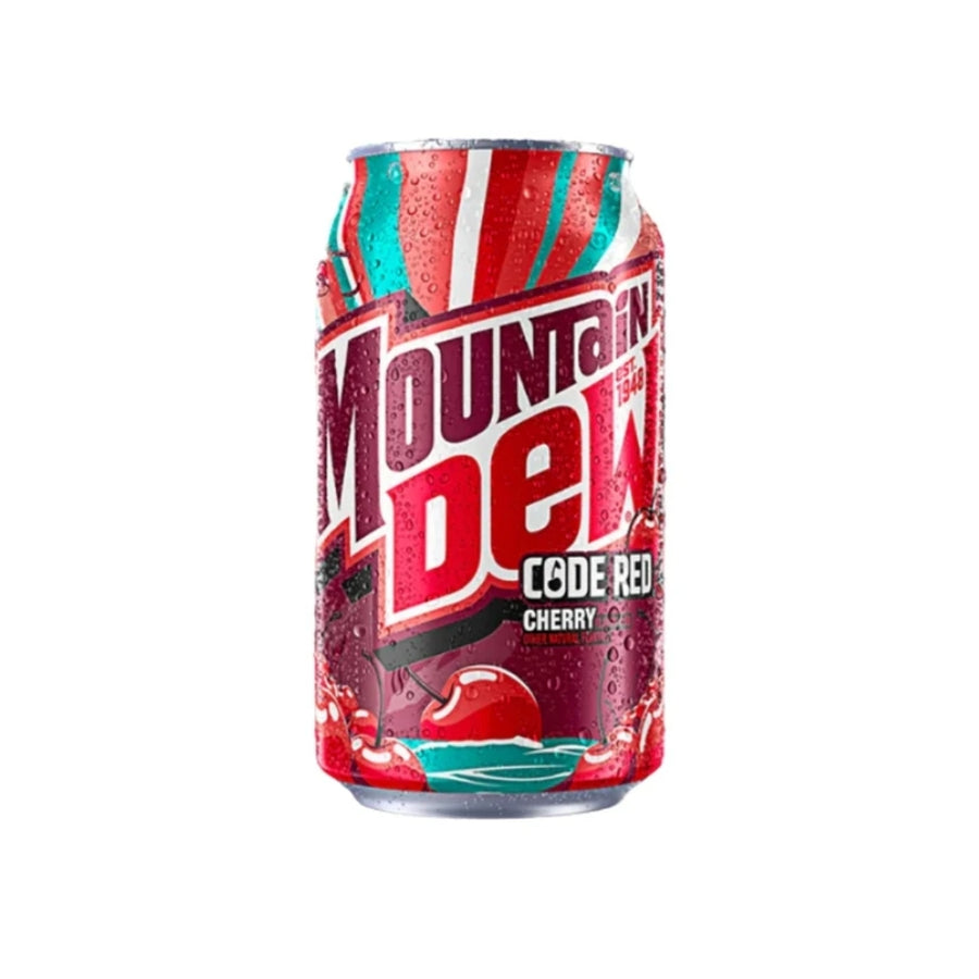 Mountain Dew - Code Red Cherry 355ml x 12 cans