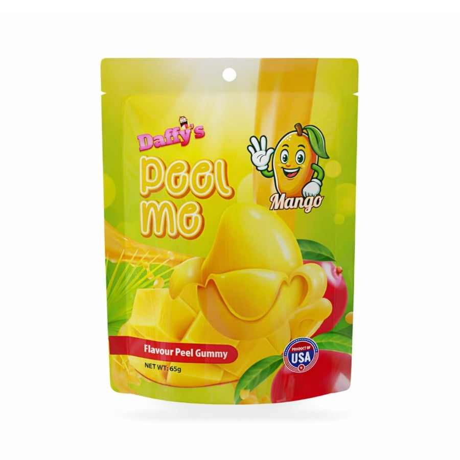 Daffy’s Mystery Peelz Gummy Mango 65gr x 24 pcs