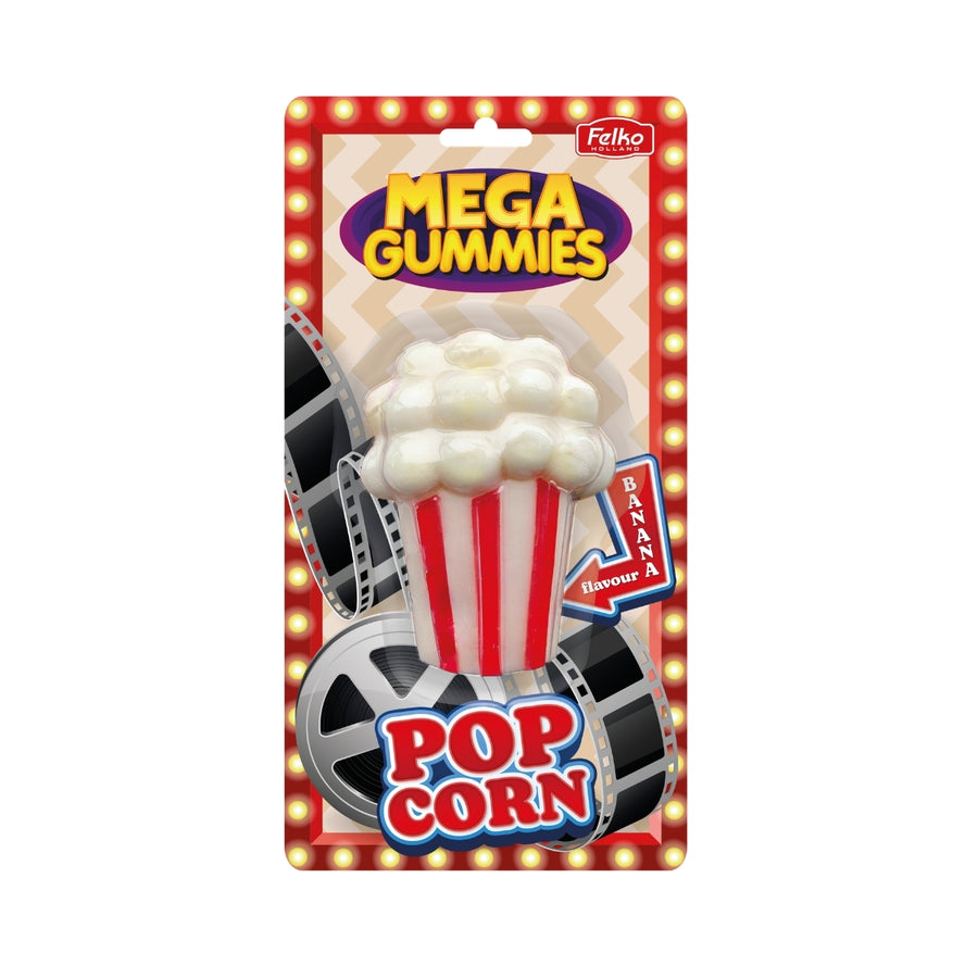 MEGA GUMMIES-AMERICAN POPCORN 120gr x 10 pcs x 2 dp