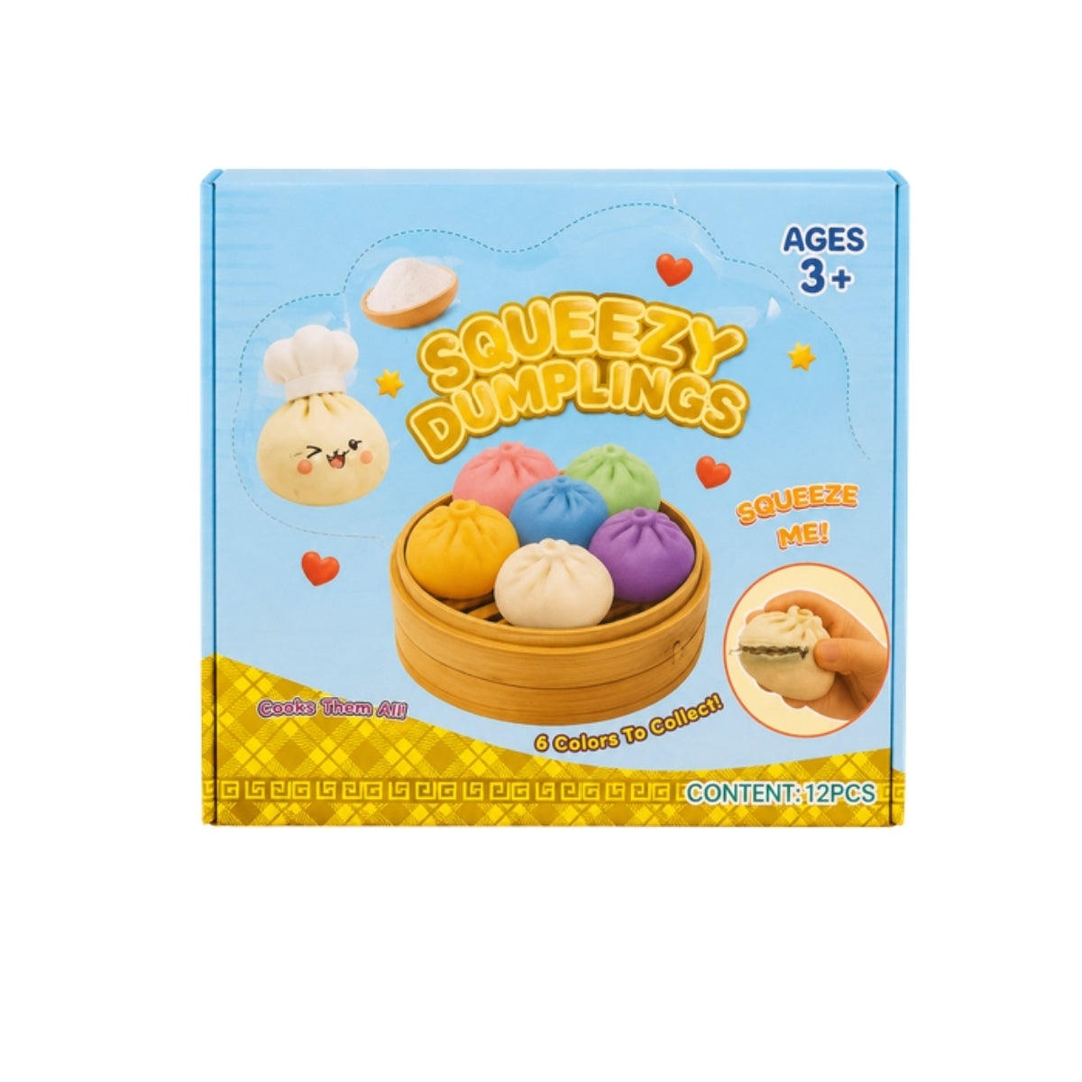 Squezzy Dumplings 180gr x 12 pcs