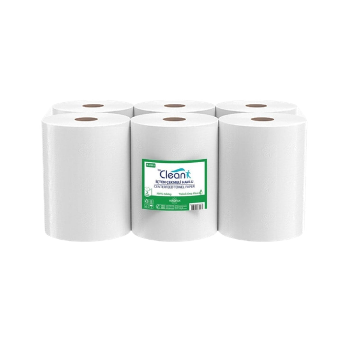 WHITE CENTER PULL PAPER TOWEL X 6 ROLL