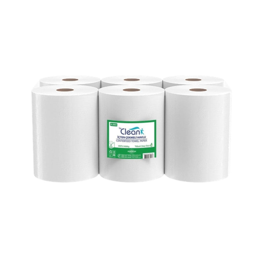 WHITE CENTER PULL PAPER TOWEL X 6 ROLL